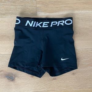 Nike pro black spandex